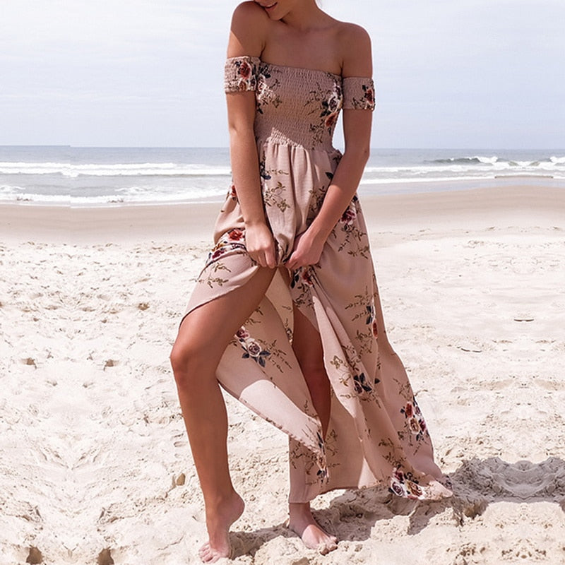 Taupe boho clearance dress