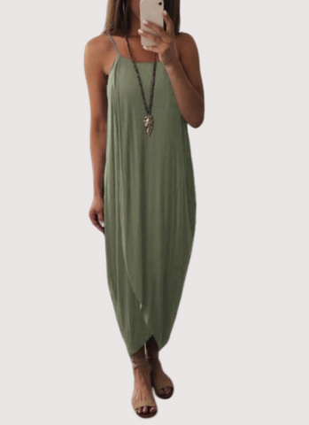 Eazy Breezy Dress - Green