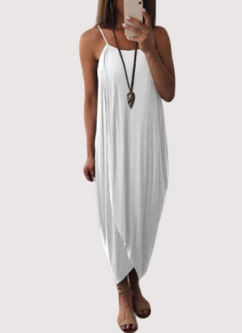 Eazy Breezy Dress - White