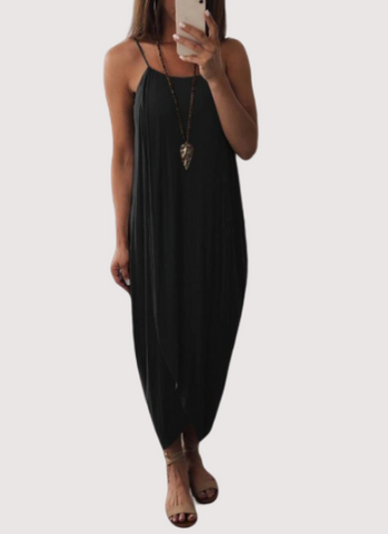 Eazy Breezy Dress - Black