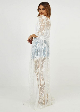 Whitmore Lace Kimono